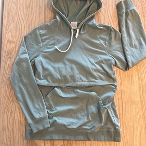 Boob design nursing hoody, size Medium